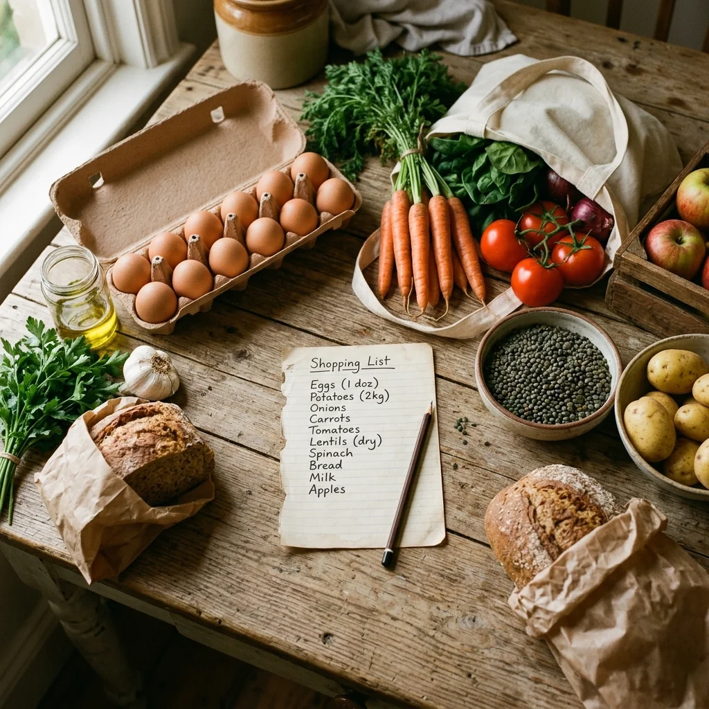 Comer sano no es para ricos: Estrategias de menú económico semanal
