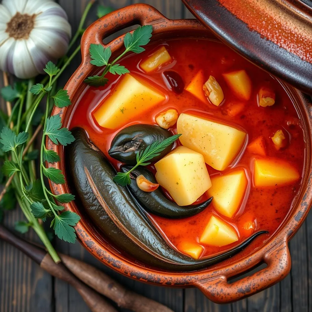 All i Pebre de Anguilas tradicional valenciano