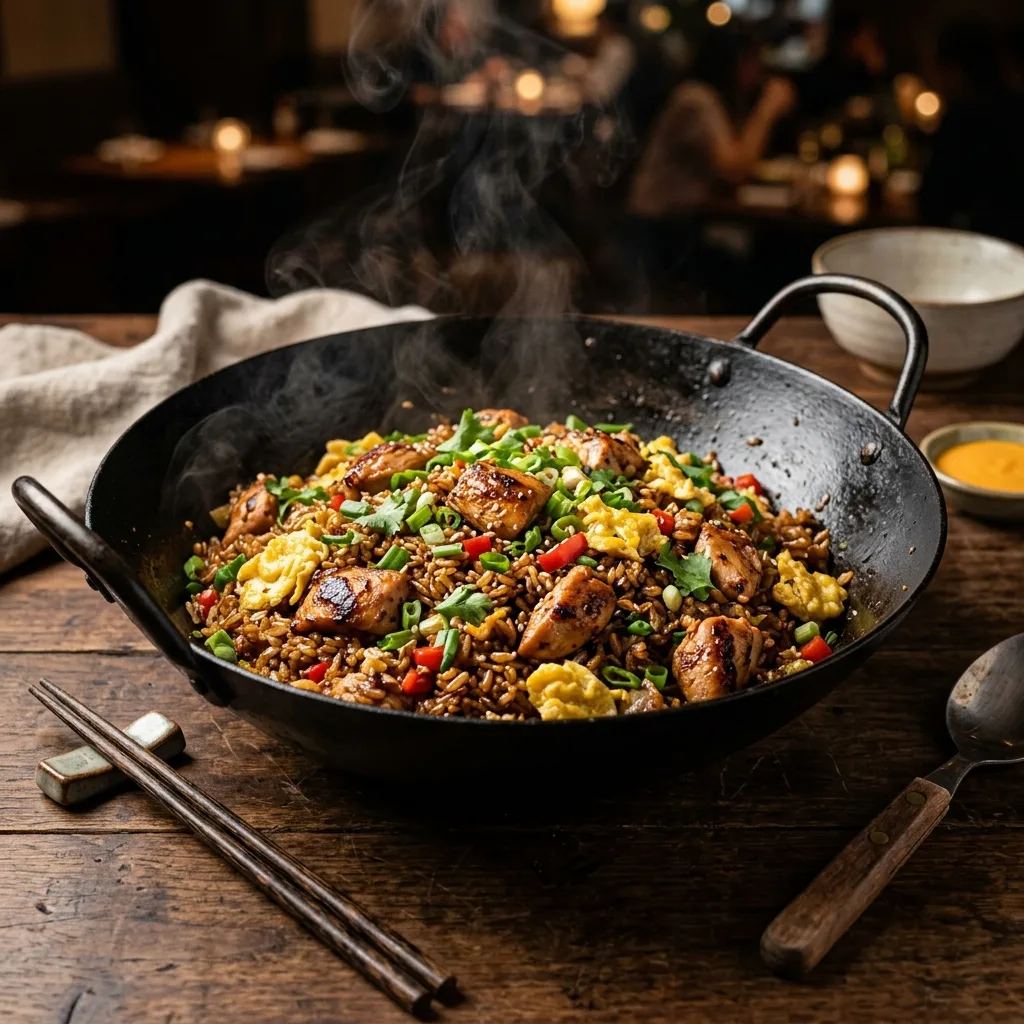 Arroz Chaufa de Pollo Chifa Tradicional