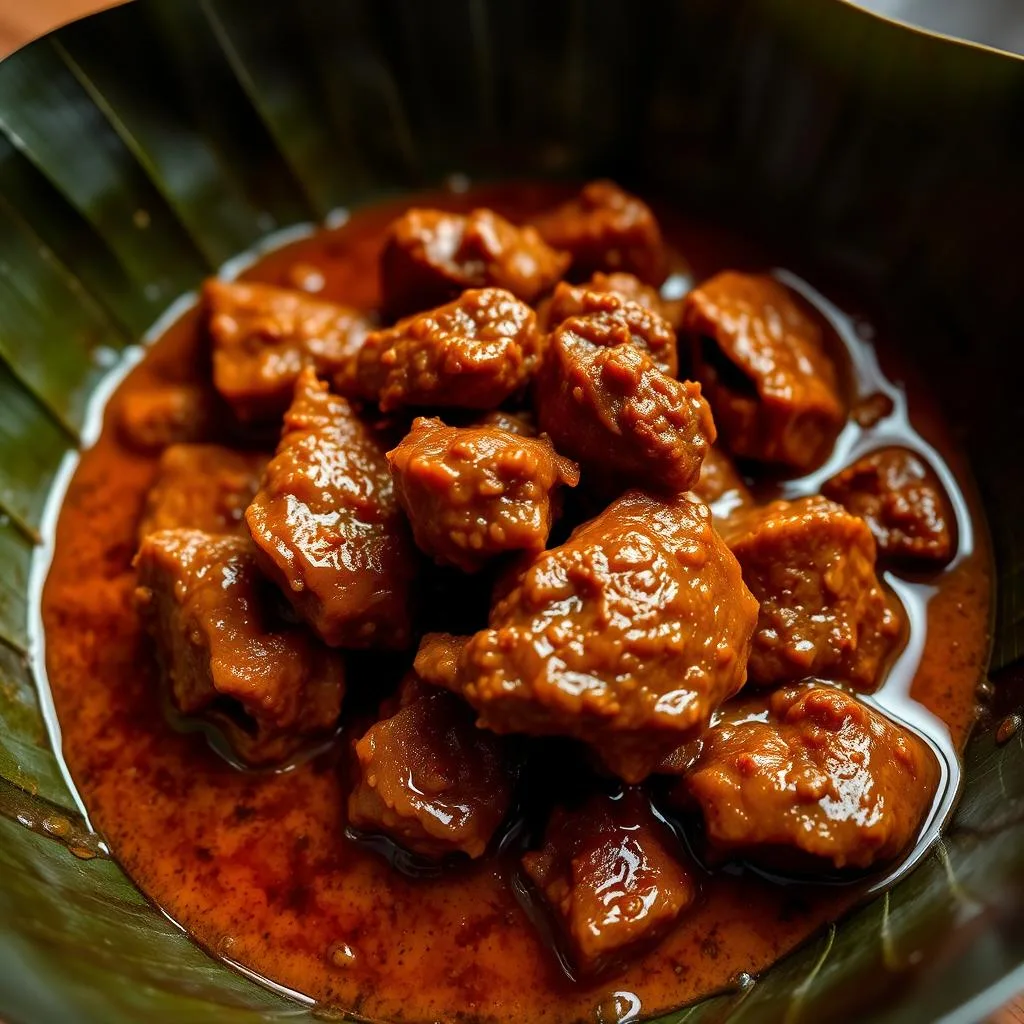 Beef Rendang (Estofado de Ternera al Coco) de Cerca
