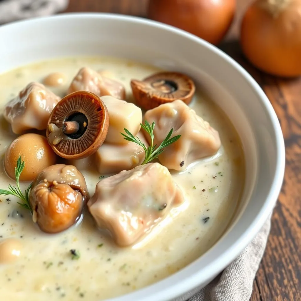 Blanquette de Veau (Estofado de ternera blanco) francés