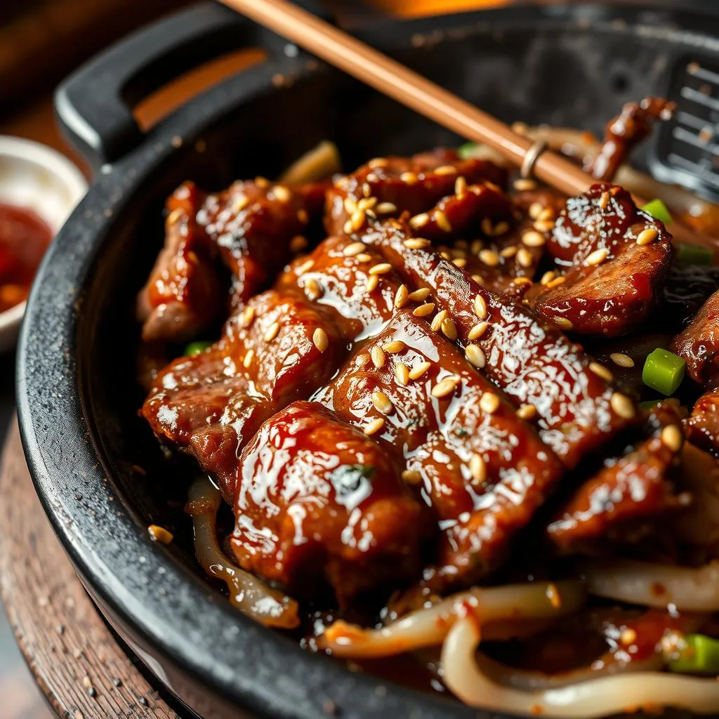 Bulgogi de Ternera Coreano