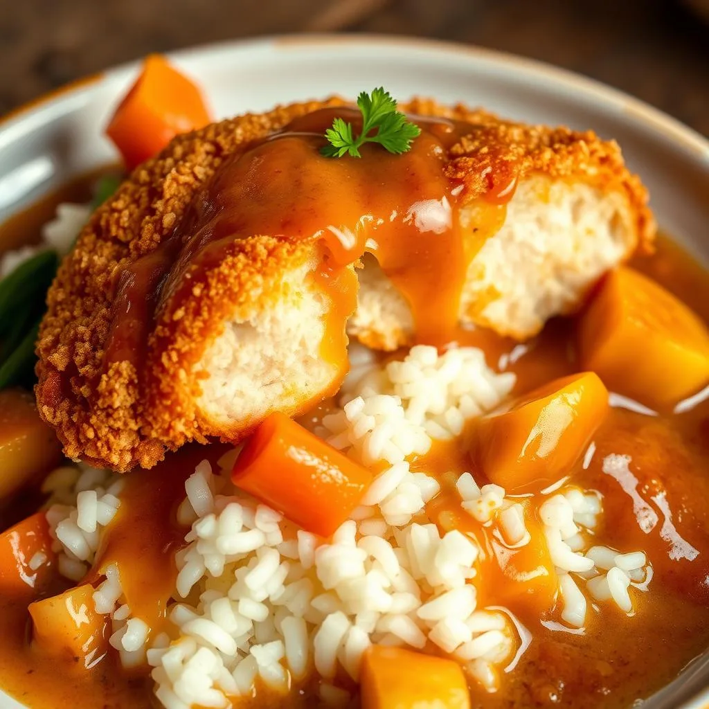 Chicken Katsu Curry Japonés