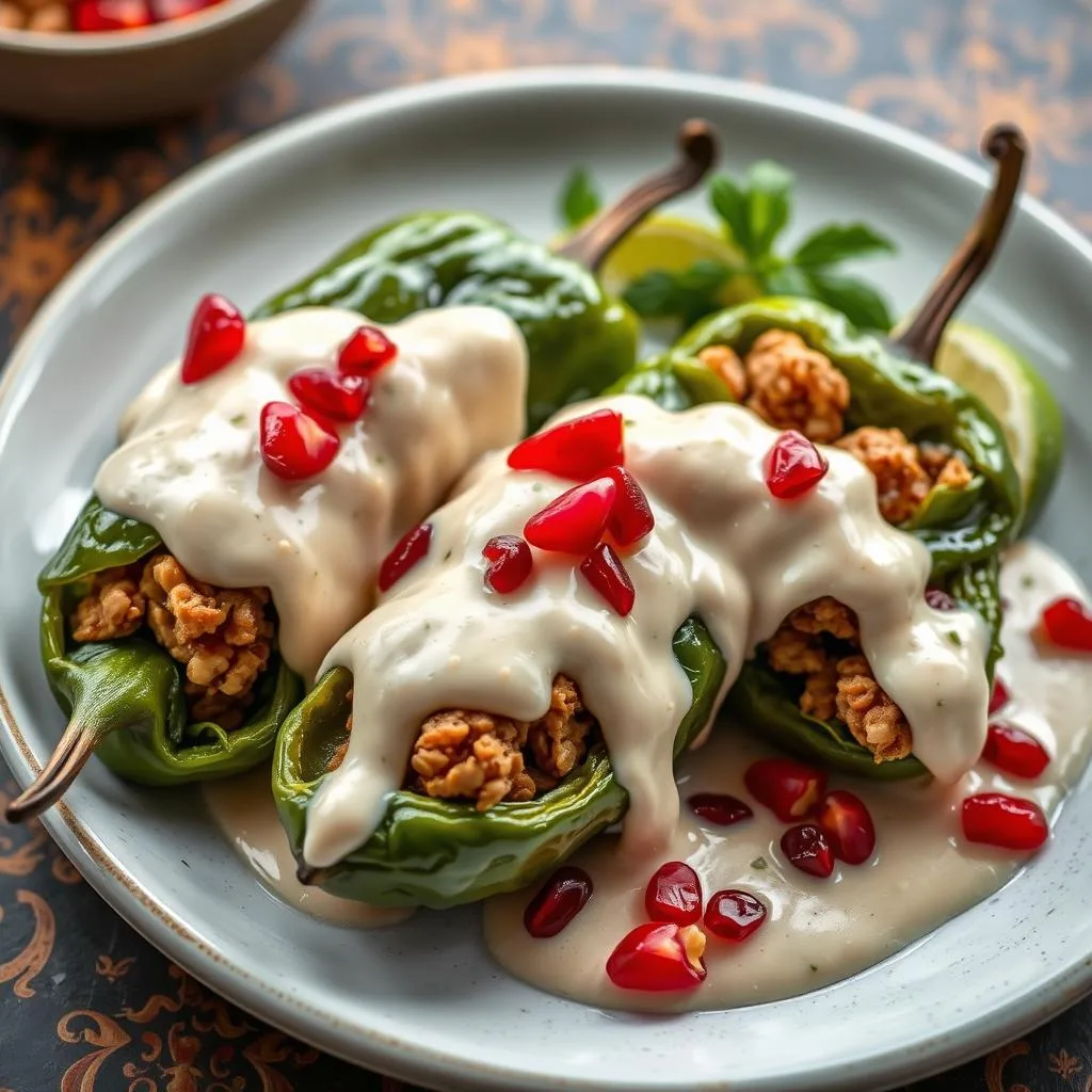 Chiles en Nogada históricos poblanos