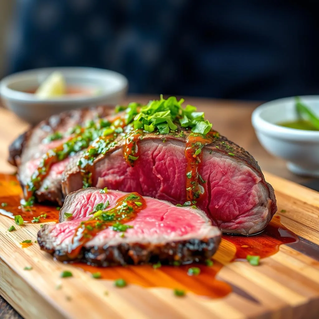 Churrasco con Chimichurri artesanal