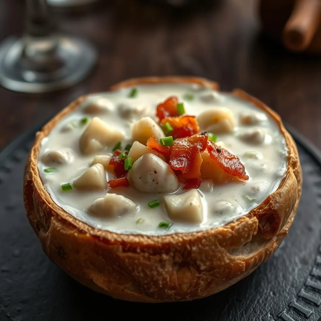 Clam Chowder de Almejas de Cerca