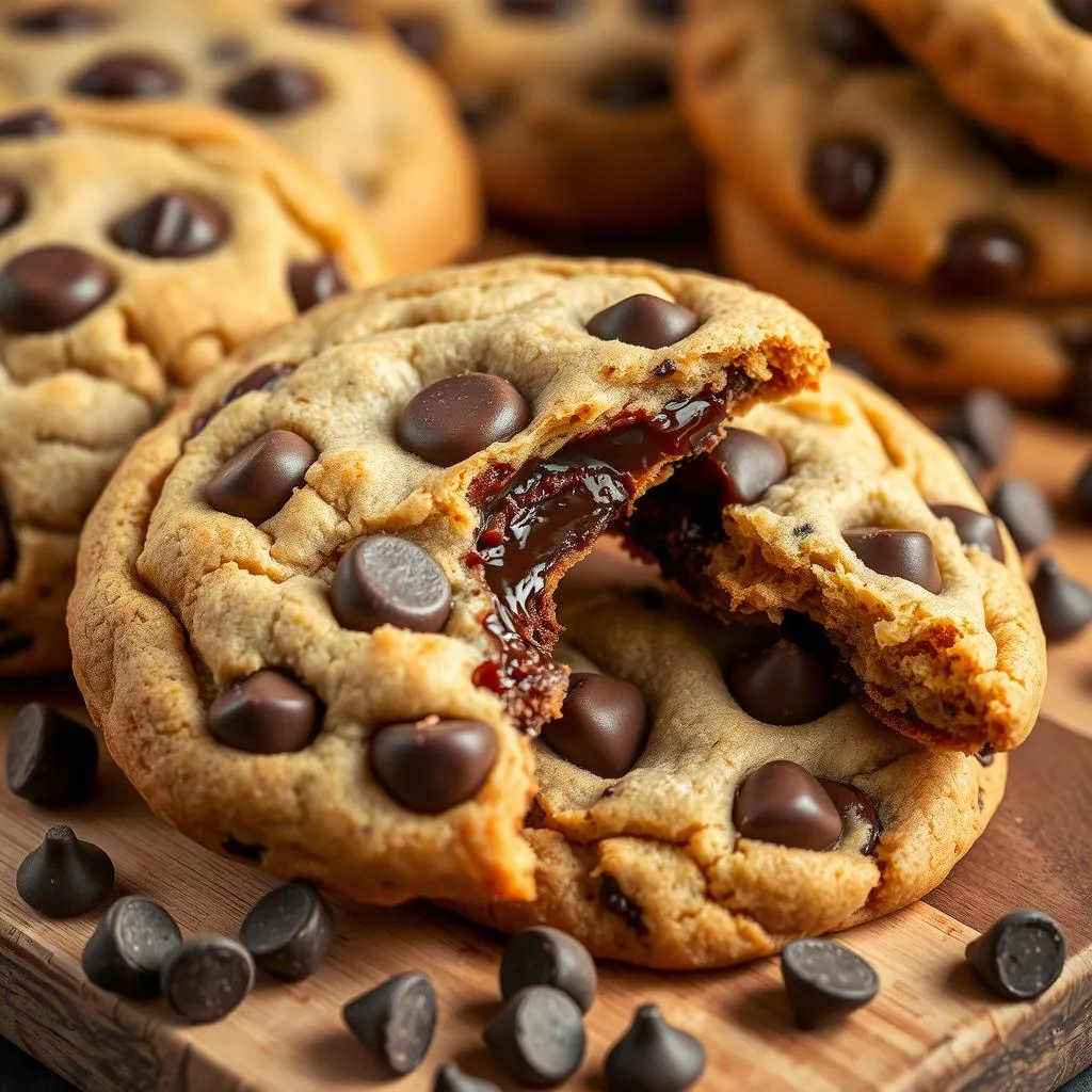 Cookies de Chocolate Americanas