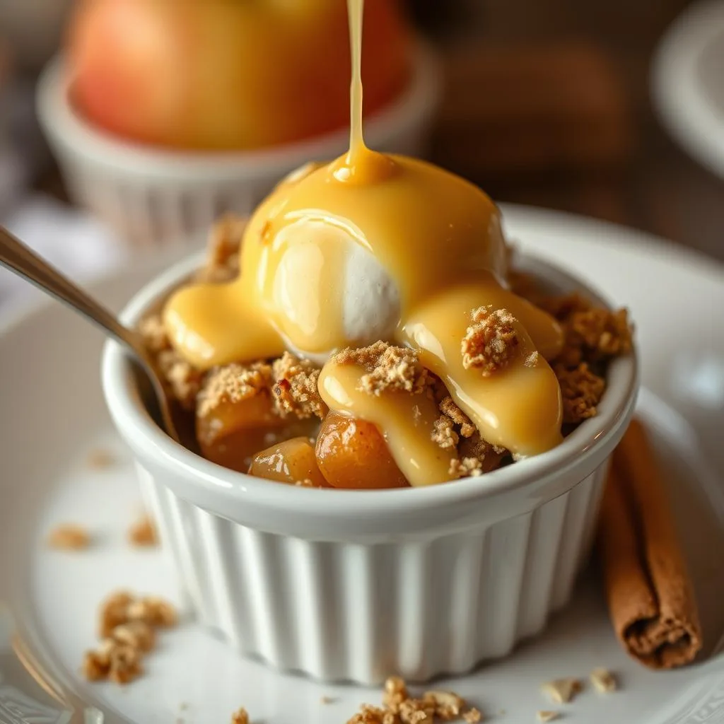 Crumble de Manzana y Canela