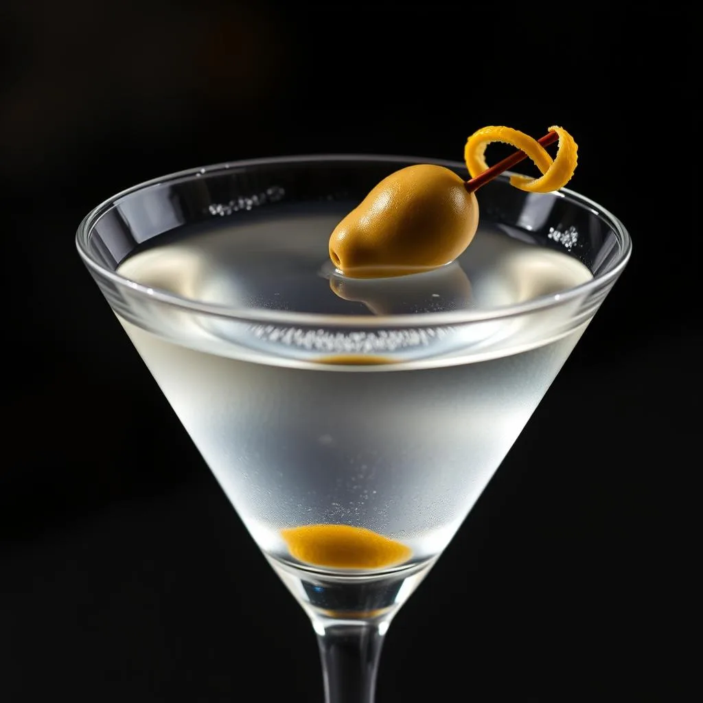 Dry Martini Original de Cerca