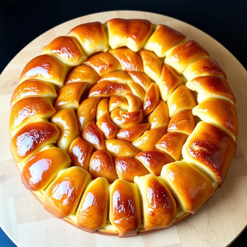 Galette des Rois tradicional francesa de Cerca
