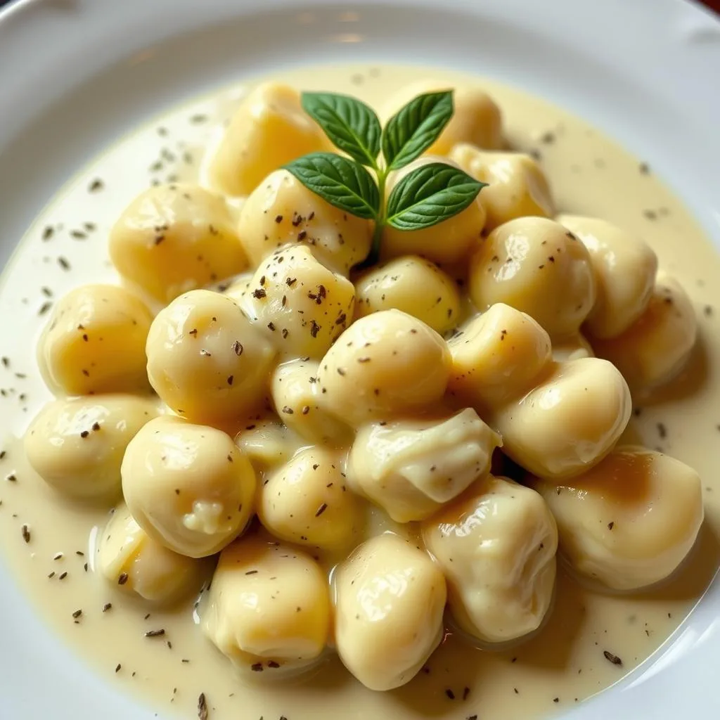 Gnocchi al Quattro Formaggi