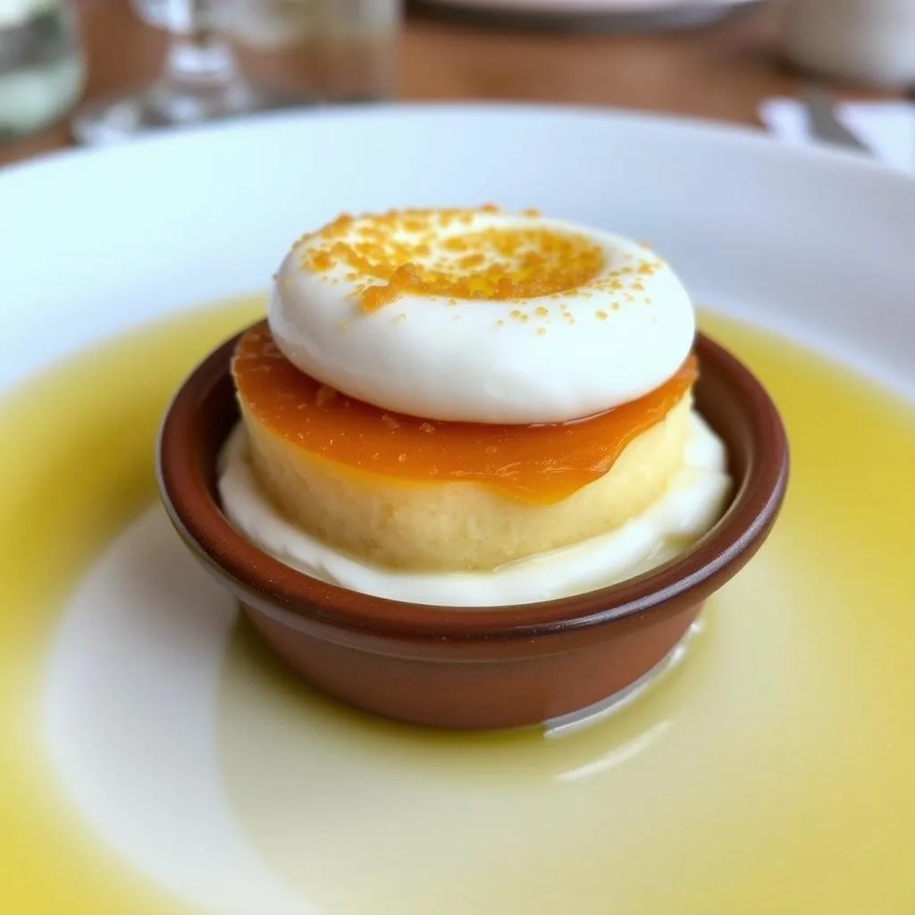 Goxua de Vitoria tradicional con Crema