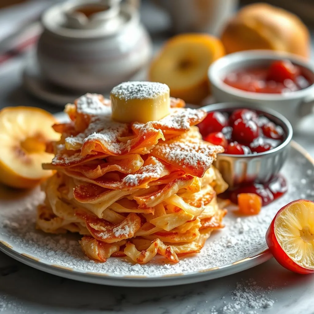 Kaiserschmarrn Austriaco de Cerca