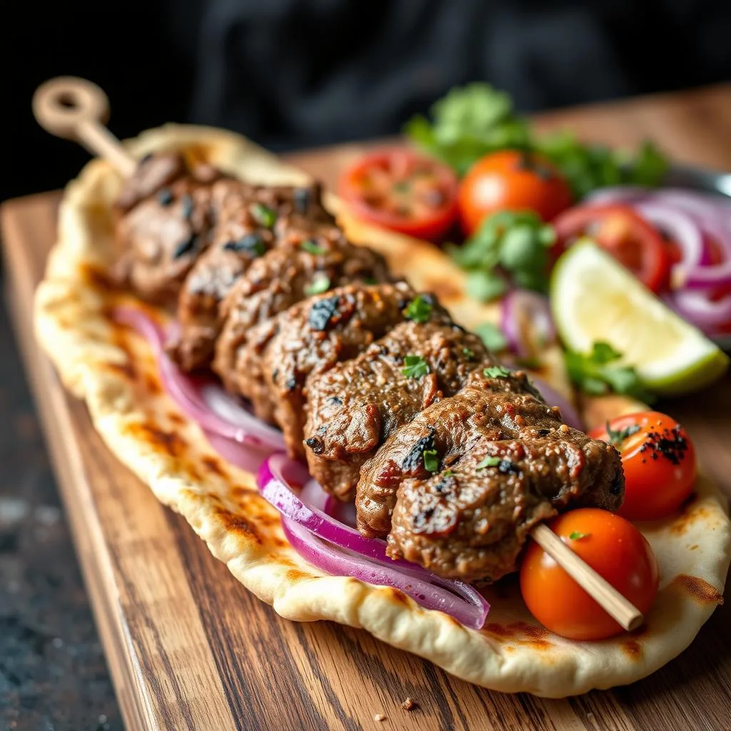 Kebab Adana a la Parrilla