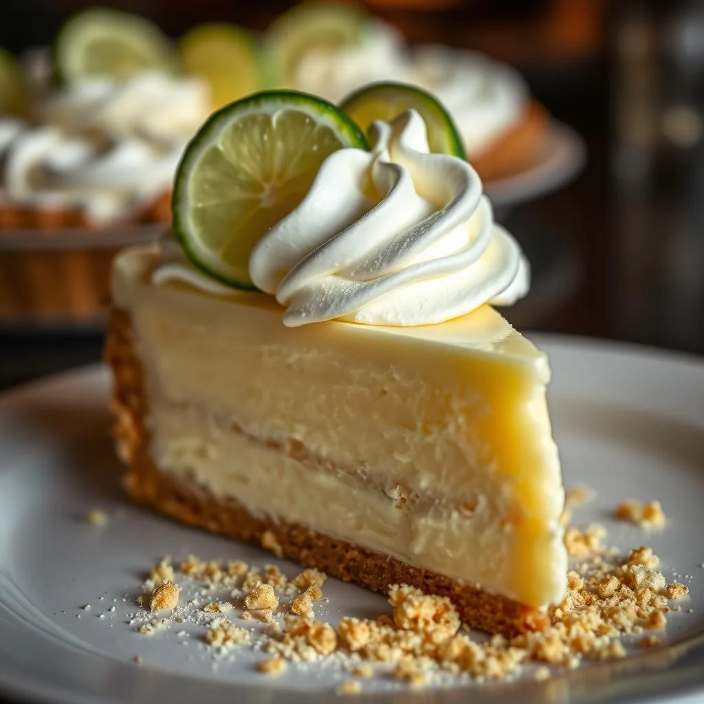 Key Lime Pie de Florida de Cerca