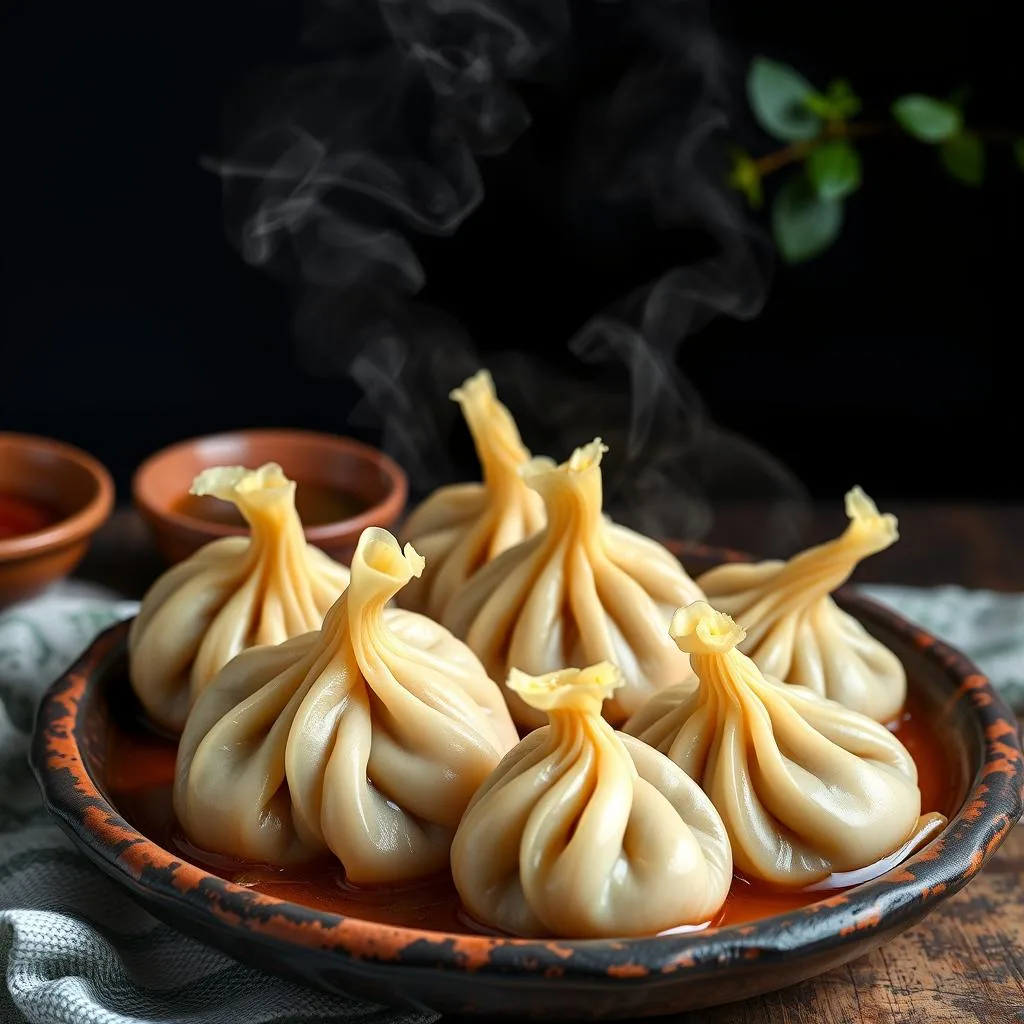 Khinkali de Carne tradicionales de Georgia