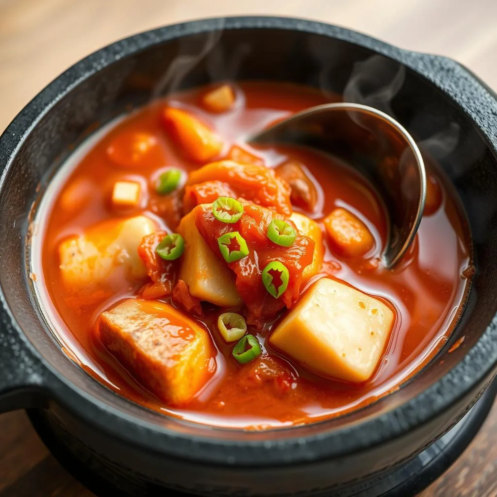 Kimchi Jjigae (Estofado Coreano de Kimchi)