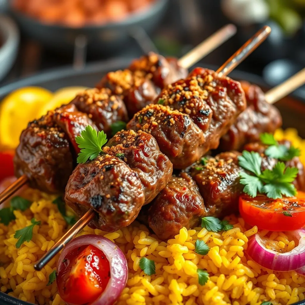 Kabab Kofta de Ternera de Cerca