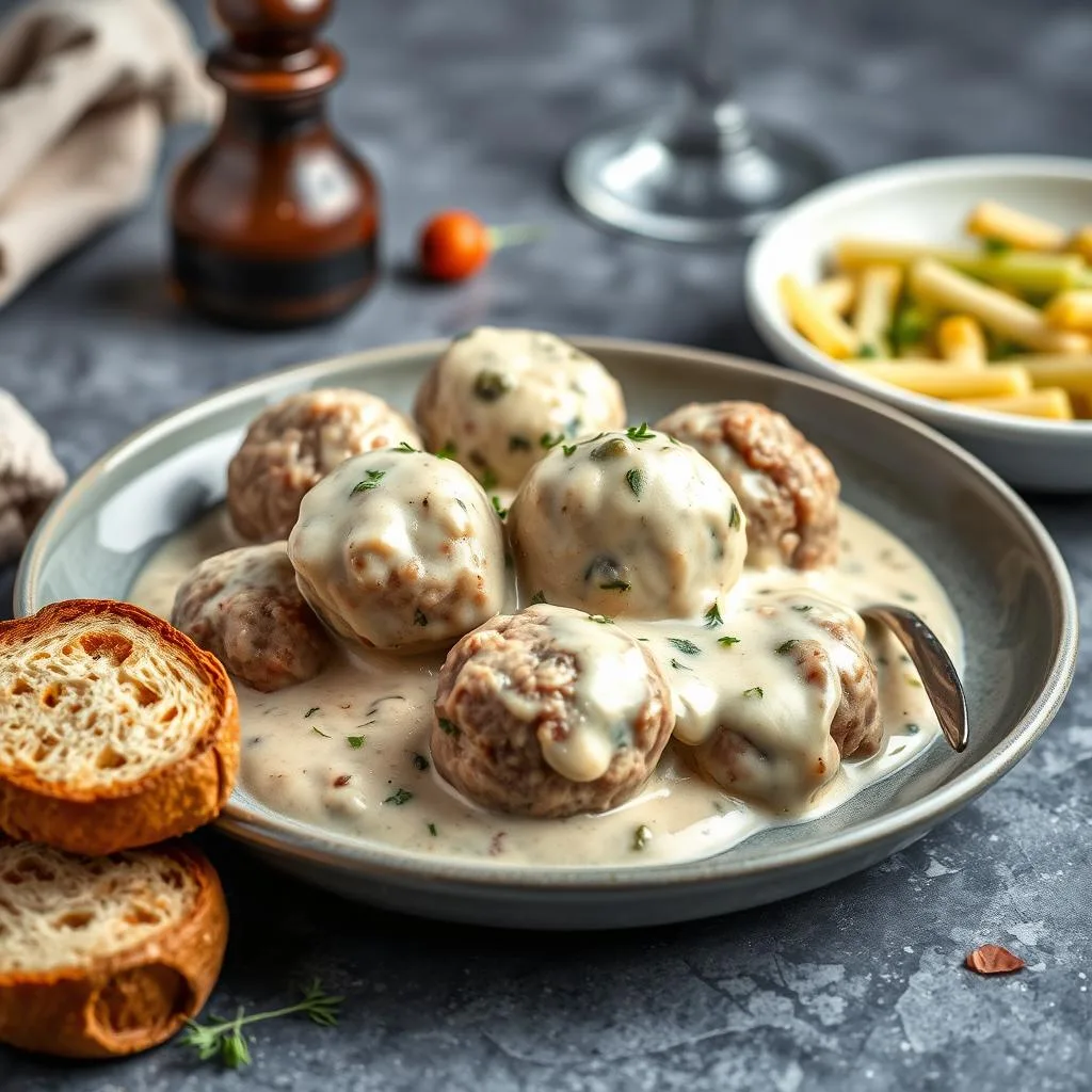 Königsberger Klopse (Albóndigas con alcaparras)