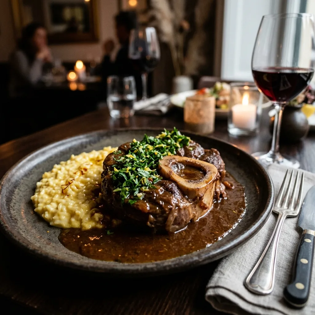 Ossobuco alla Milanese con Gremolata Tradicional