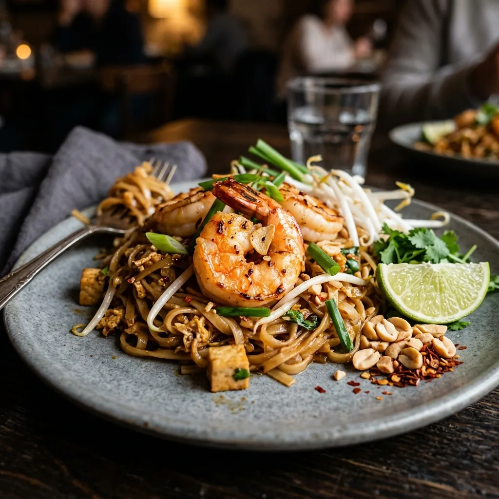 Pad Thai de Langostinos