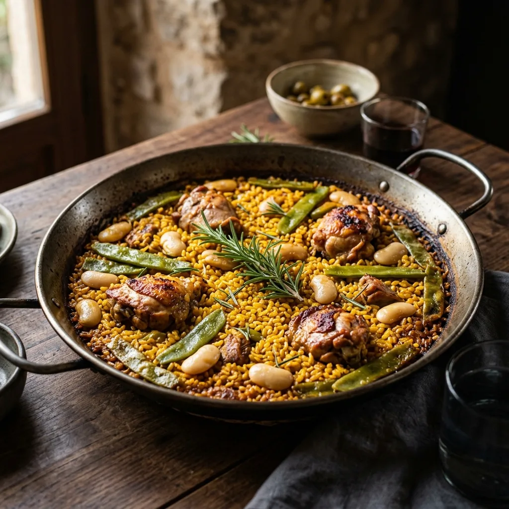 Paella Valenciana Tradicional