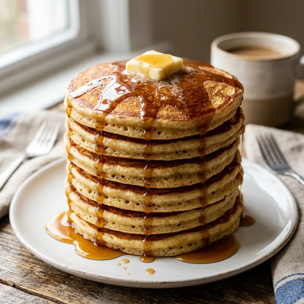 Pancakes con Sirope de Arce
