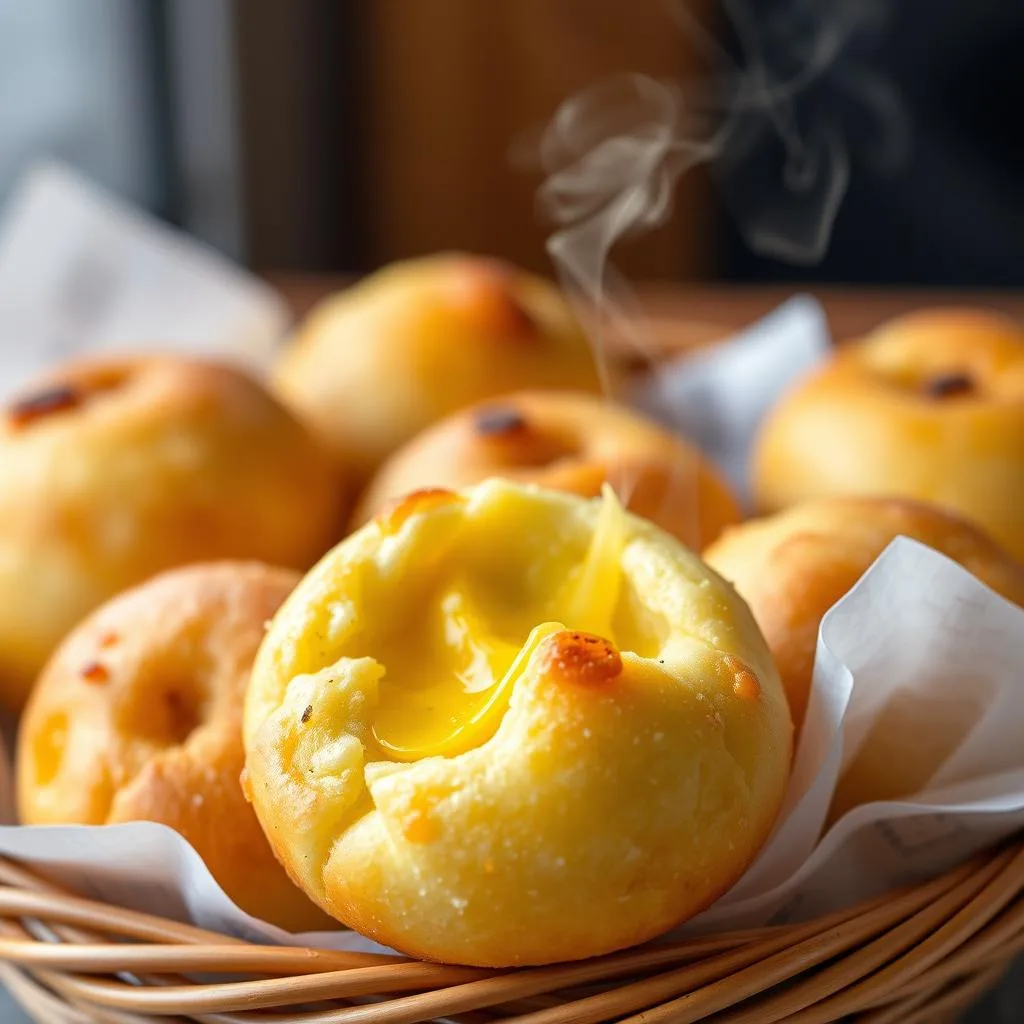 Pão de Queijo minero tradicional de Brasil