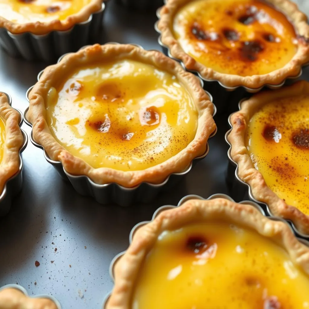 Pastéis de Nata (Pasteles de Belem) de Cerca