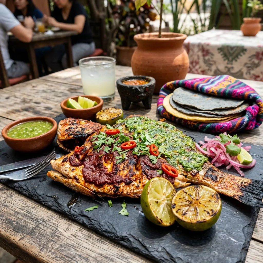 Pescado a la Talla Guerrerense de Cerca