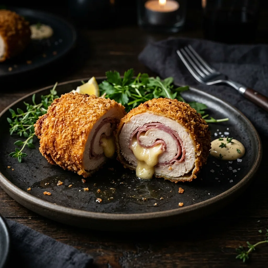 Pollo Cordon Bleu de Cerca