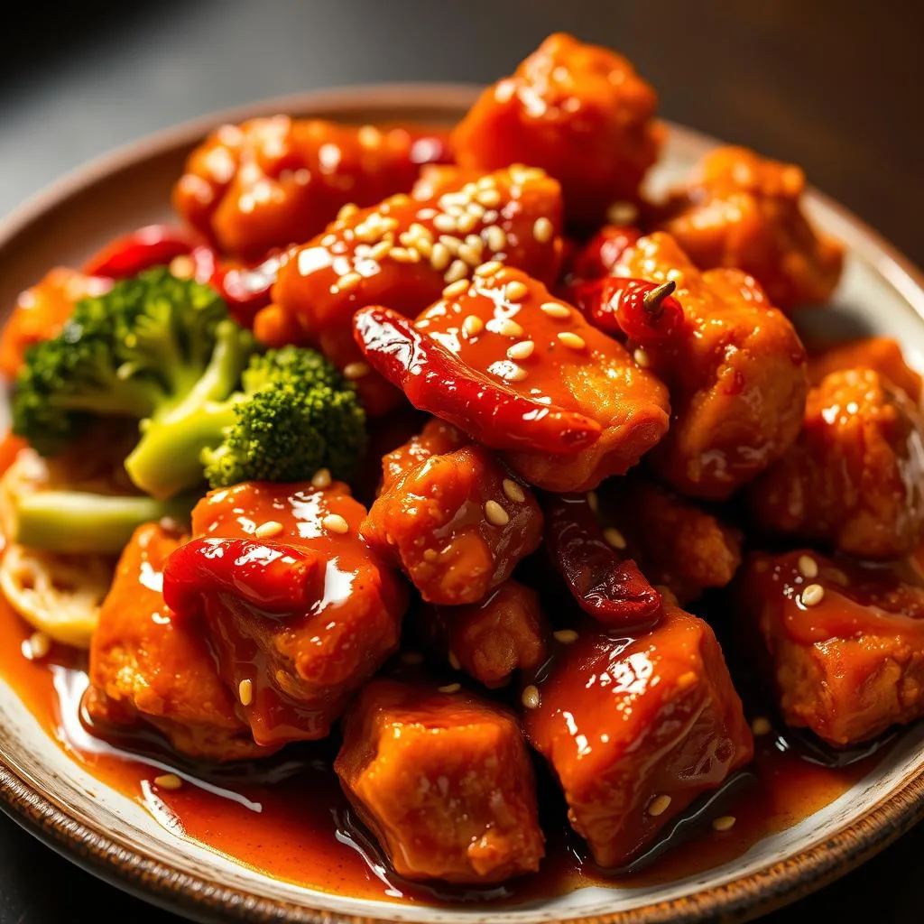 Pollo General Tso Agripicante