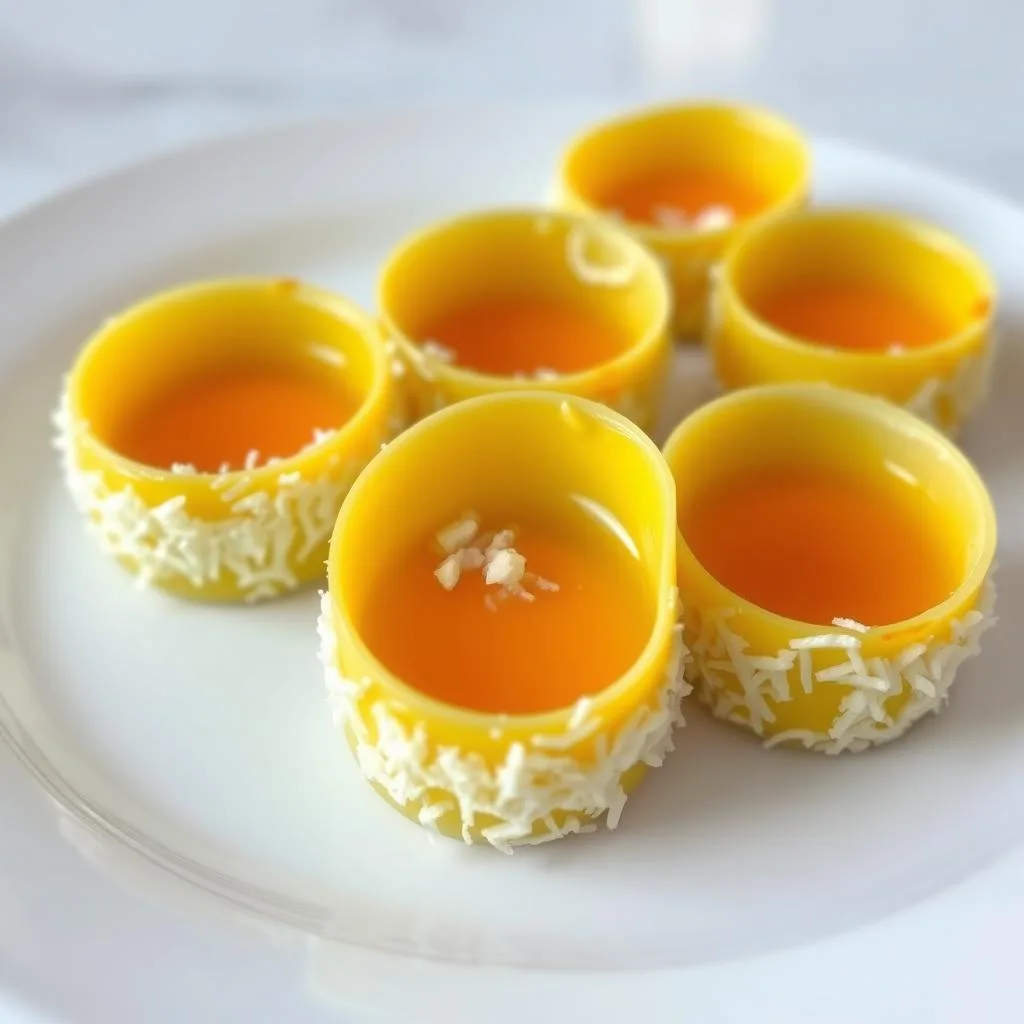 Quindim de Coco tradicional de Brasil