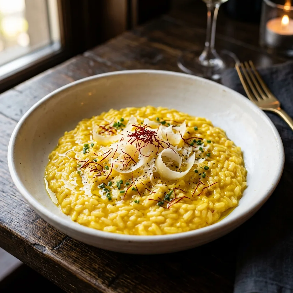 Risotto alla Milanese con Azafrán