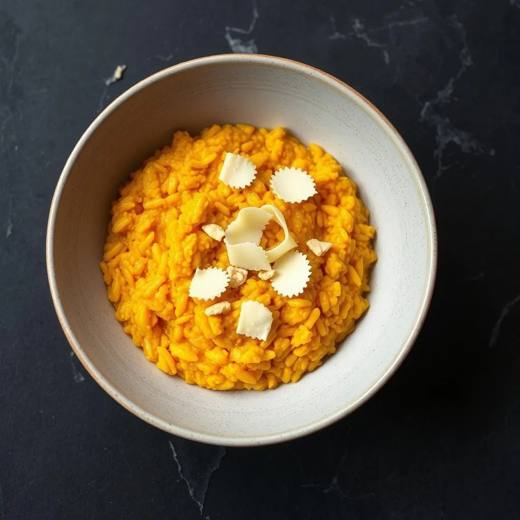 Risotto de Calabaza Asada y Amaretti de Autor