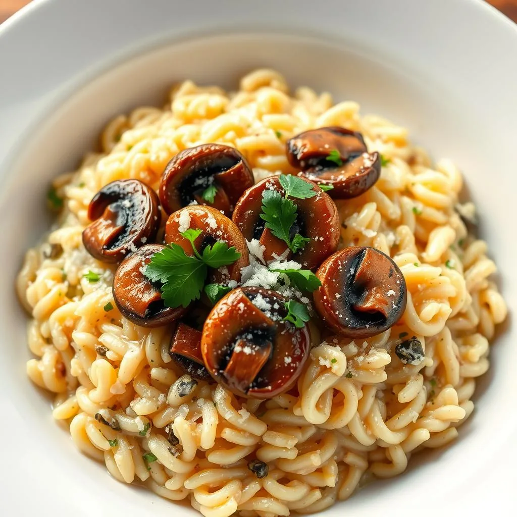 Risotto de Setas y Trufa tradicional