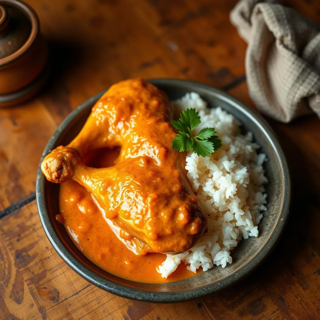 Sajta de Pollo tradicional de Bolivia de Cerca