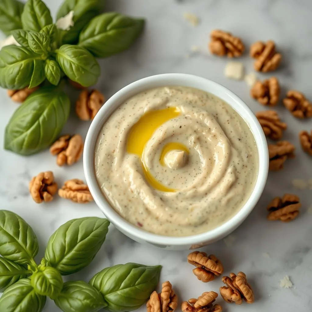 Salsa Pesto de Nueces Tradicional