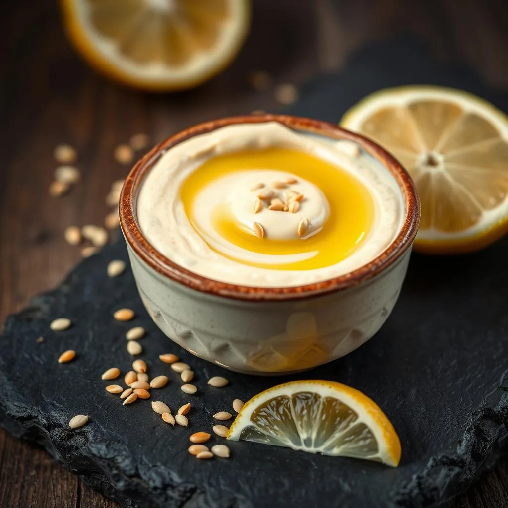Salsa Tahini Casera Tradicional