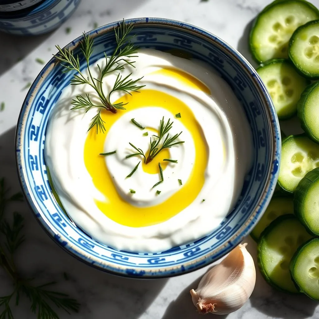 Salsa Tzatziki Griega Tradicional