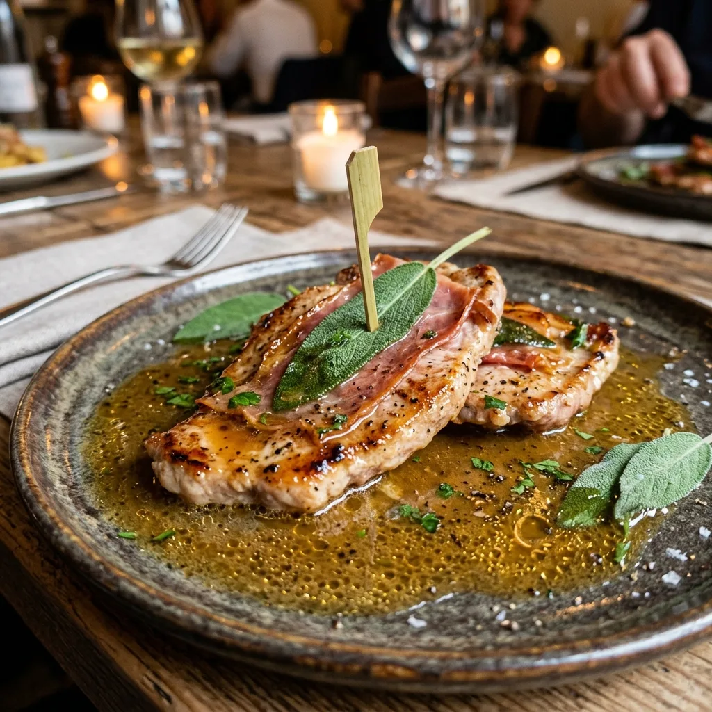 Saltimbocca alla Romana de Ternera de Cerca