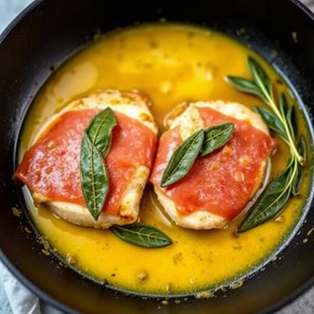 Saltimbocca de Pollo alla Romana de Autor de Cerca