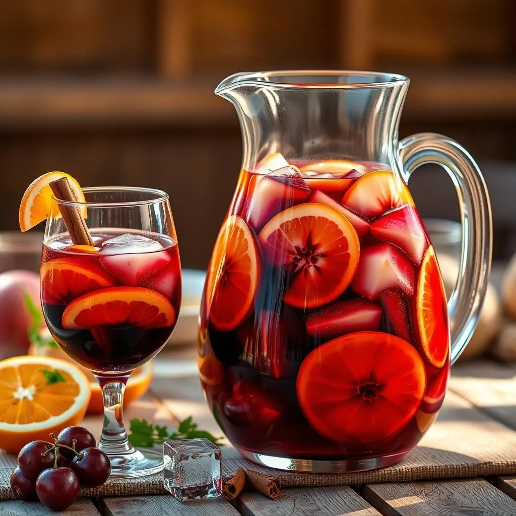 Sangría Española de Frutas