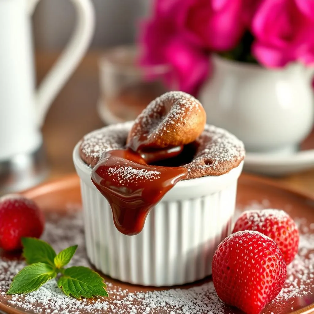 Soufflé de Chocolate Caliente de Madagascar