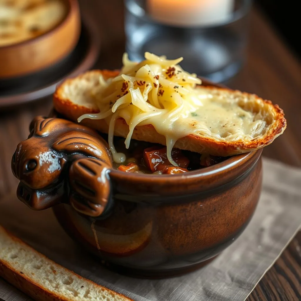 Soupe à l'Oignon (Sopa de Cebolla Francesa)
