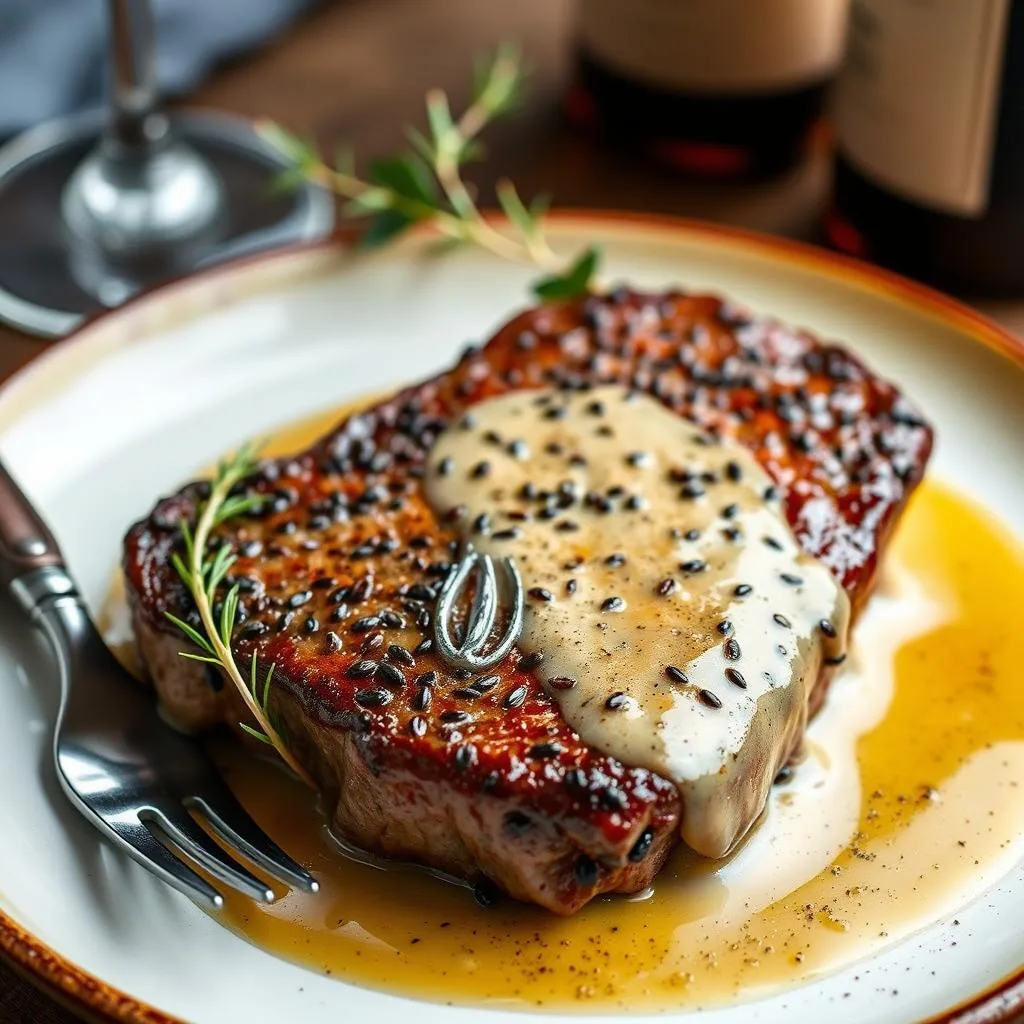 Steak au Poivre (Solomillo a la Pimienta) de Autor
