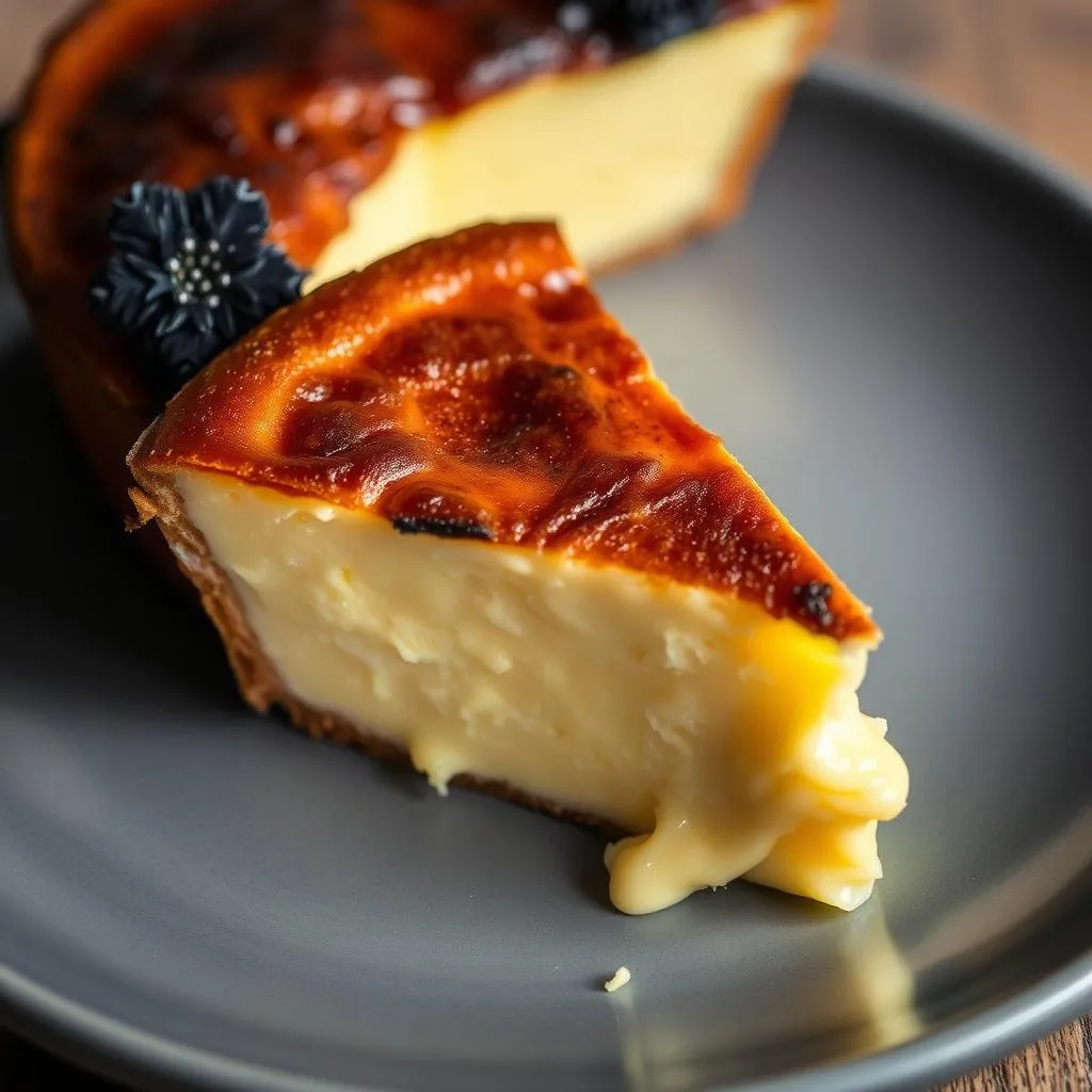 Tarta de Queso de Cabrales horneada de Autor de Cerca