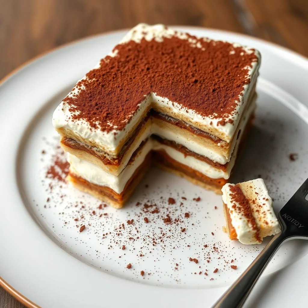 Tiramisú Clásico Italiano Tradicional
